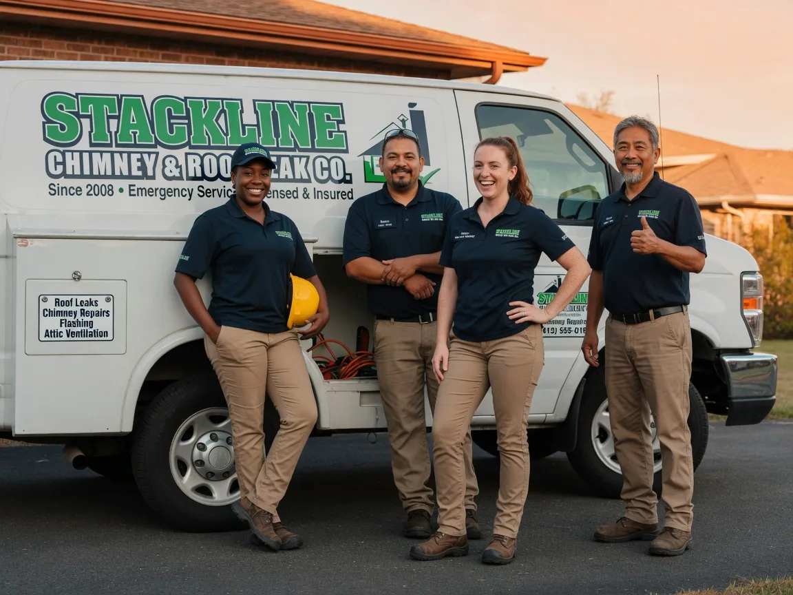 Chimney flashing repair company in Selman City, TX